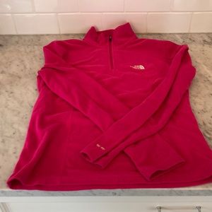 North Face fleece Quarter Zip